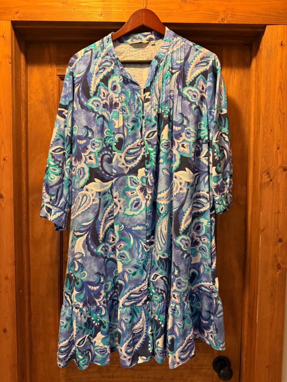 Soft Surroundings Floral Print Dress 2X